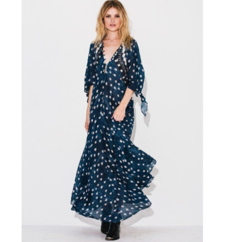 JENS PIRATE BOOTY Indigo Hyacinth Dress